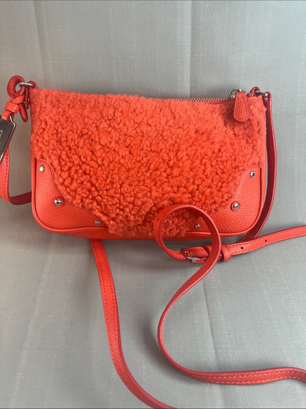 Coach 2015 shoulder Crossbody bag in orange